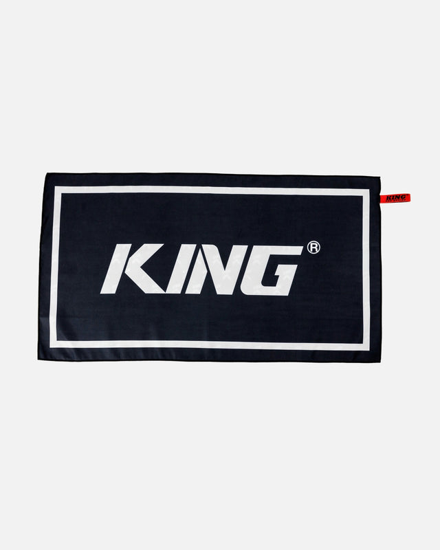 King Pro Boxing Ring Ready Towel – Black