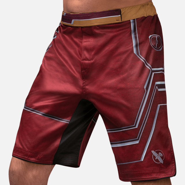 Marvel MMA-Shorts Iron Man – Rot