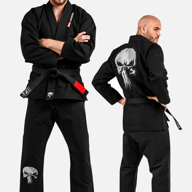 Marvel BJJ Gi The Punisher - Zwart