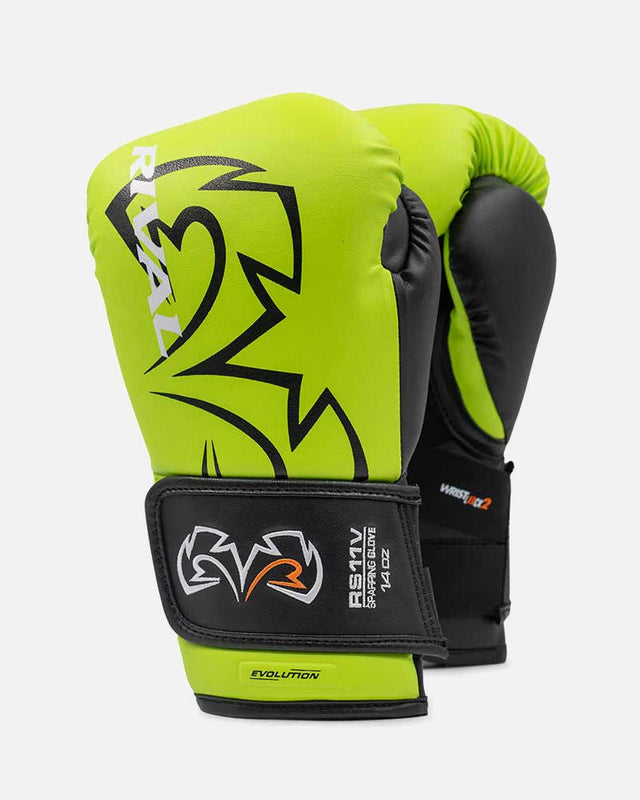 Rival Bokshandschoenen Evolution RS11V Sparring - Limoen