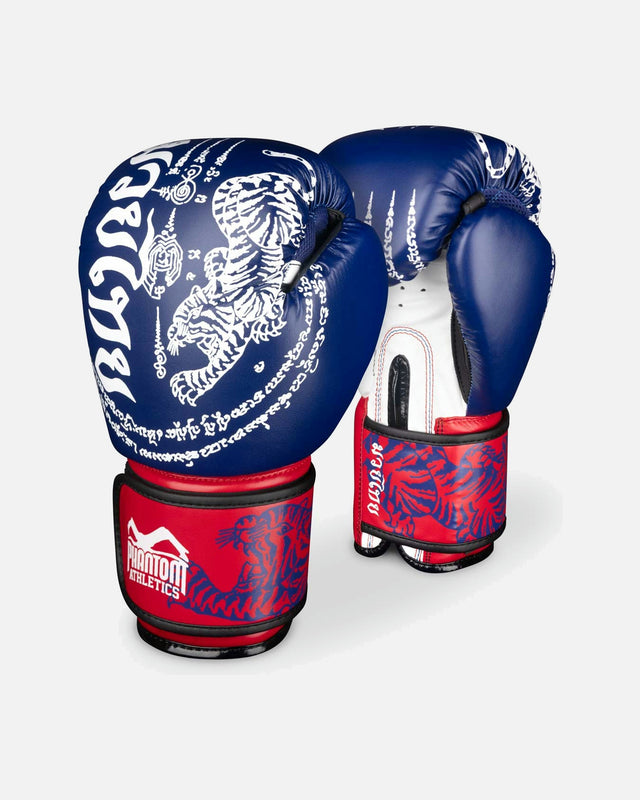 Guantoni da boxe Phantom Athletics Muay Thai – Blu