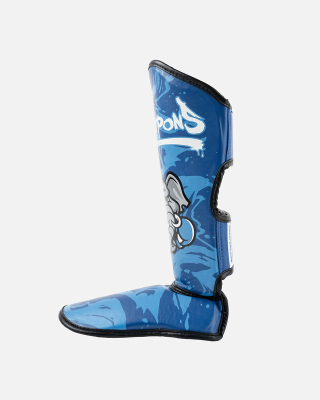 8 WEAPONS Schienbeinschoner Jipe – Blau