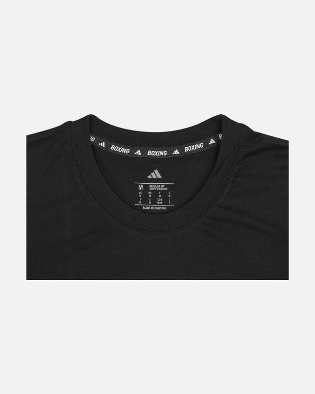 Camiseta Adidas Community Boxing – Negro/Blanco