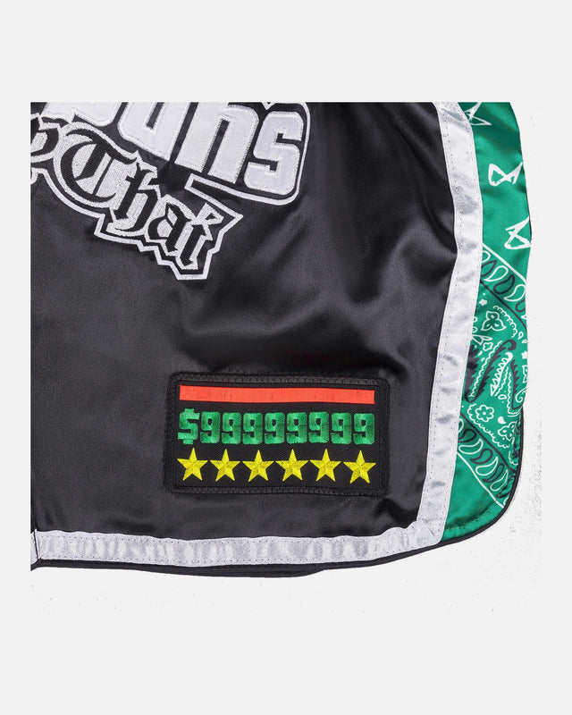 8 WEAPONS Muay Thai Shorts West Coast – Green