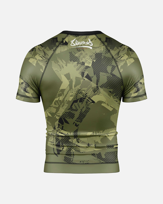 Rashguard 8 WEAPONS Hit 2.0 – Oliwkowy/Czarny