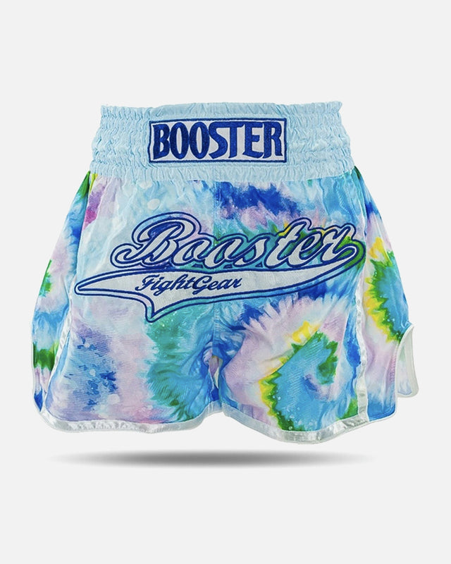 Booster Muay Thai shorts TBT Swirl – Blå