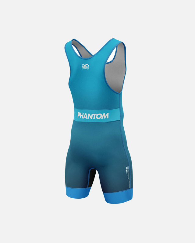 Uniforme de lucha Phantom Athletics Apex - Azul