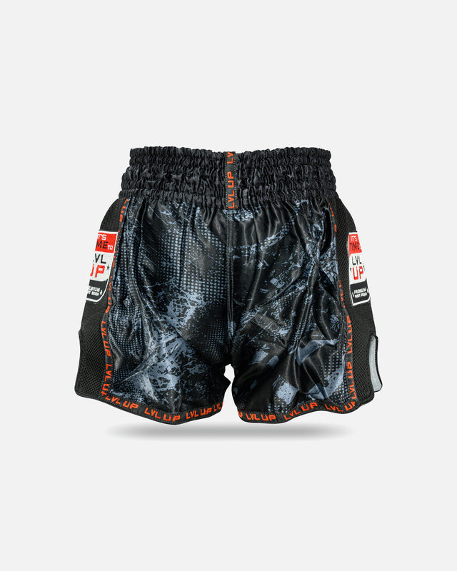 Pantalones de Muay Thai LVL UP Stadium – Negro