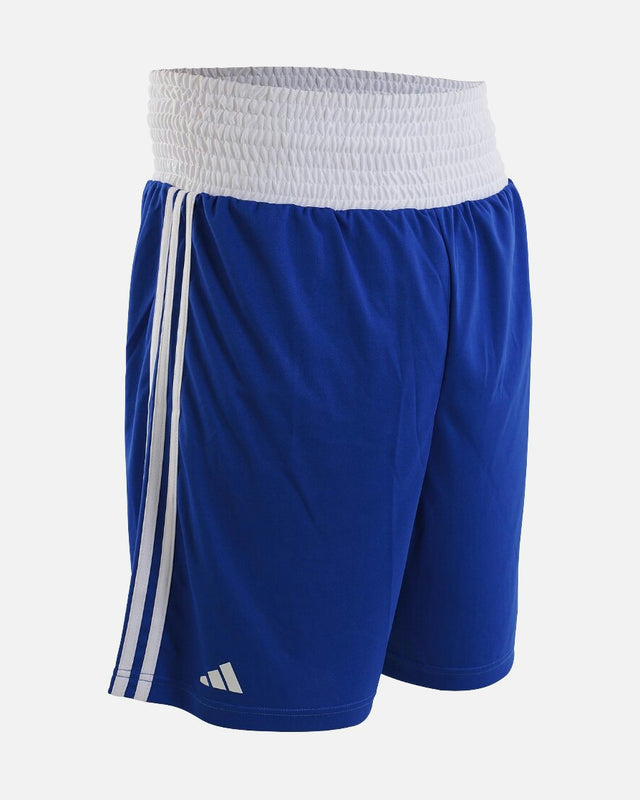 Pantalones de boxeo Adidas Punch Line – Azul/Blanco