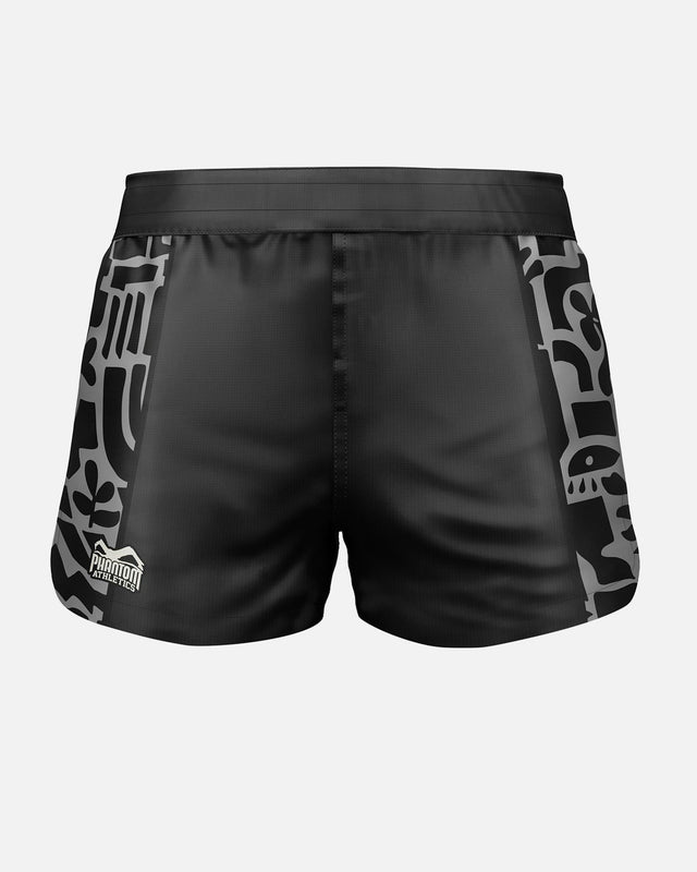 Phantom Athletics MMA-Shorts Fusion-R Groundgame – Schwarz/Grau
