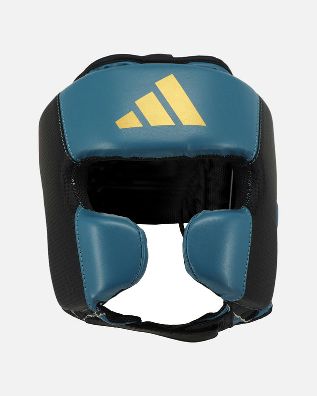 Chránič hlavy Adidas Power 50 – Šedá/Zlatá