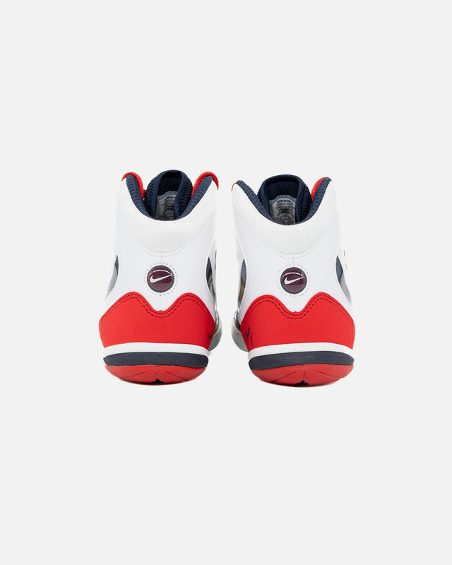 Botas de lucha Nike Freek SE - Blanco/Oro/Azul marino