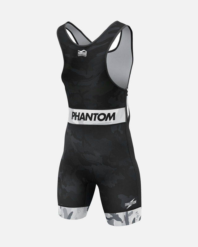 Mono de lucha Phantom Athletics Warfare – Negro/Camuflaje urbano