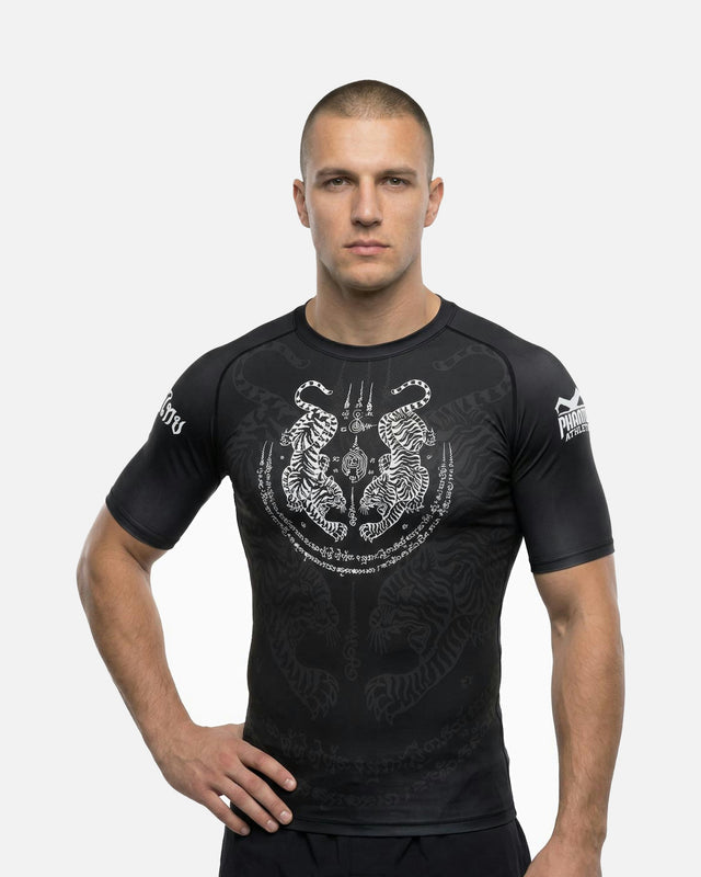 Rashguard Phantom Athletics Sak Yant – Noir/Gris