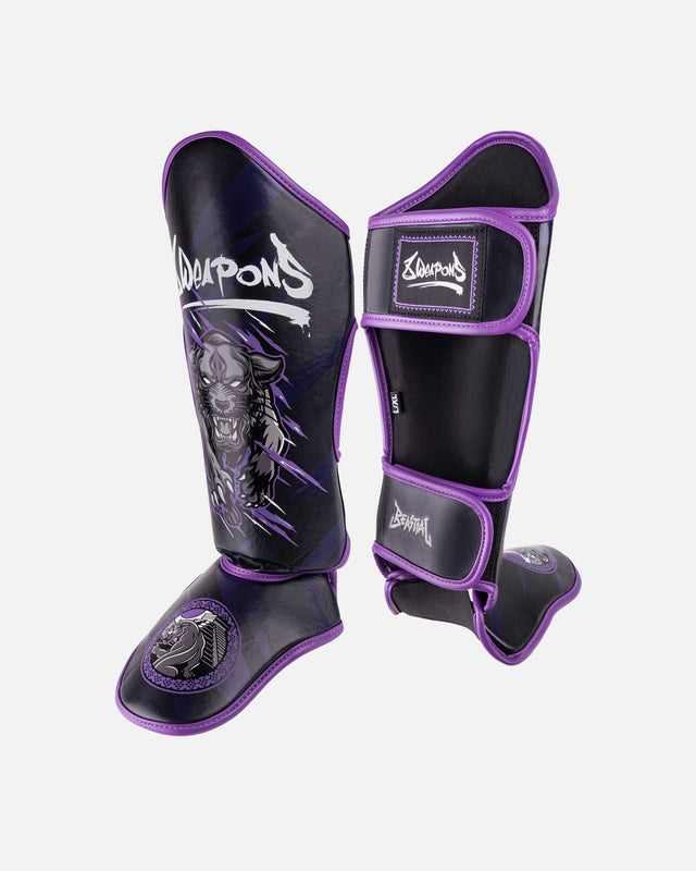 Tibiere 8 WEAPONS Beastial Panther – Negru/Violet