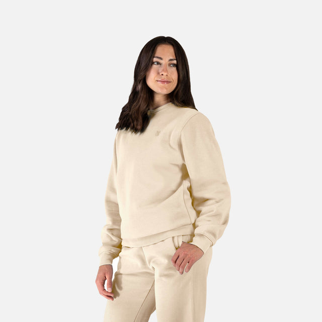 Sudadera Hayabusa Hoodie Essential Crewneck – Beige