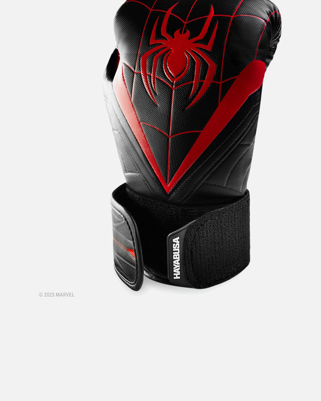 Guantoni da boxe Hayabusa x Marvel Miles Morales – Nero/Rosso