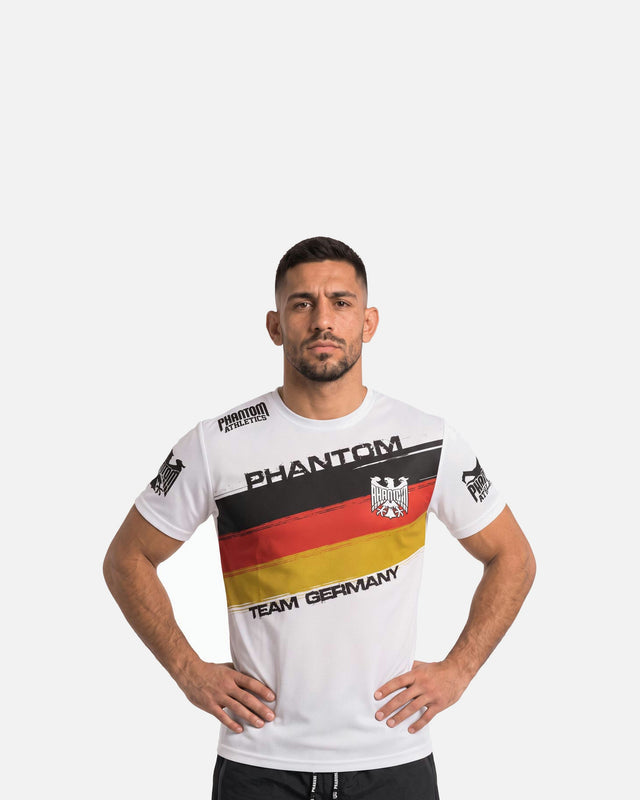 Koszulka treningowa Phantom Athletics EVO Germany – Biała