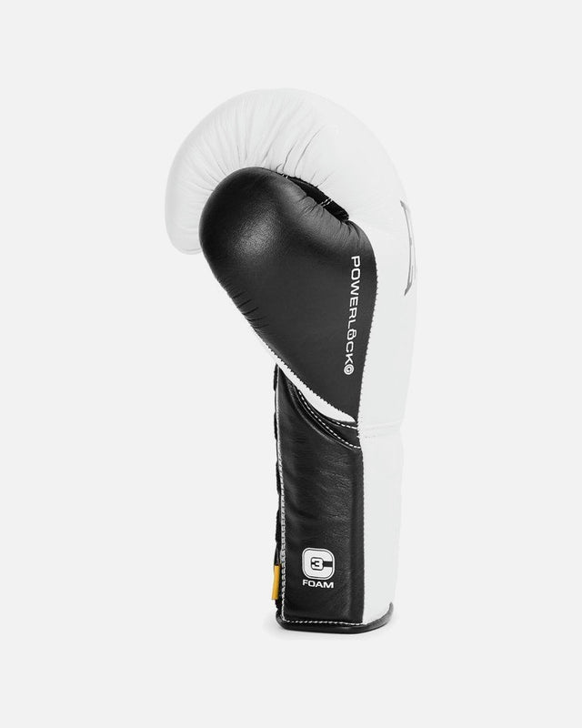 Luvas de boxe Everlast Powerlock Pro OG – Branco/Preto