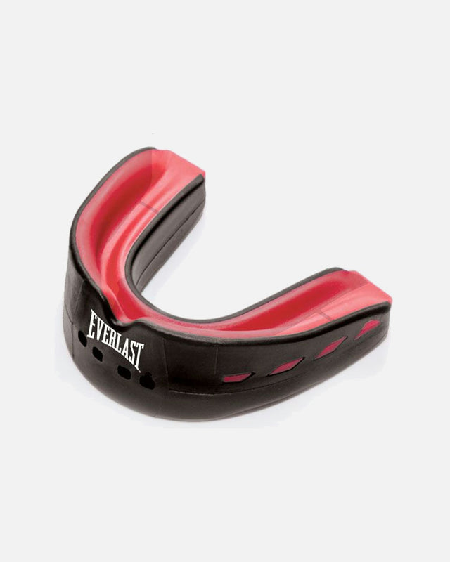 Protector bucal Everlast Evershield Double – Negro/Rojo