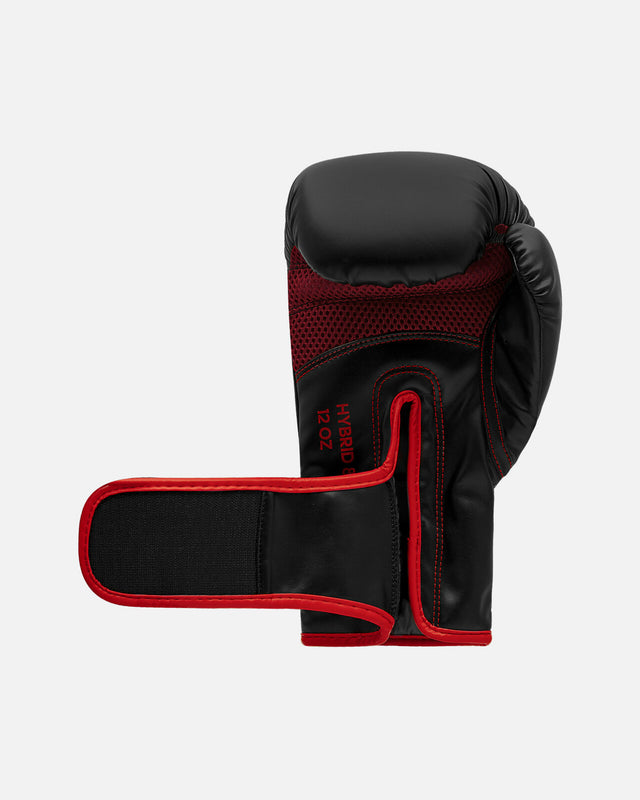 Guantes de boxeo Adidas Hybrid 80 – Negro/Rojo