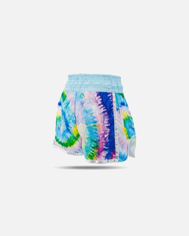 Booster Muay Thai shorts TBT Swirl – Blå