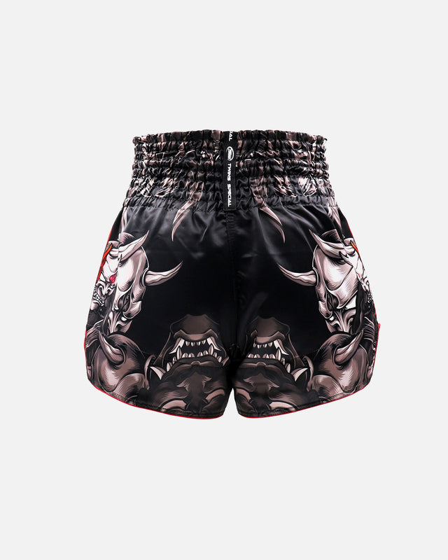 Muay Thai trenky Twins Special TTBL Kabuki – Černé