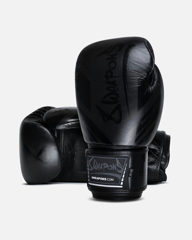 8 WEAPONS Boksehandsker Shift – Sort Mat