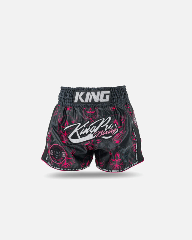Spodenki Muay Thai King Pro Boxing Devil – Czarne