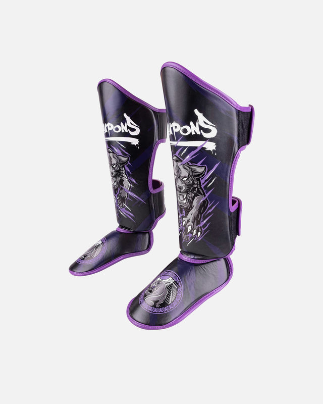 Tibiere 8 WEAPONS Beastial Panther – Negru/Violet