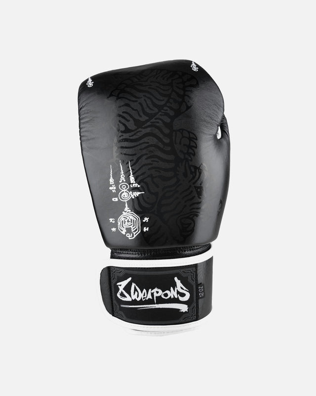 Luvas de boxe 8 WEAPONS Sak Yant Big Tiger – Preto