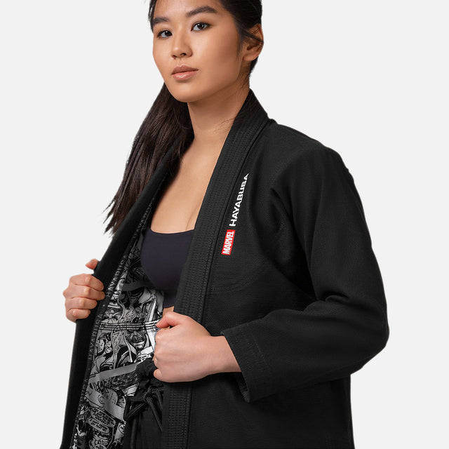 Marvel BJJ Gi The Punisher - Zwart