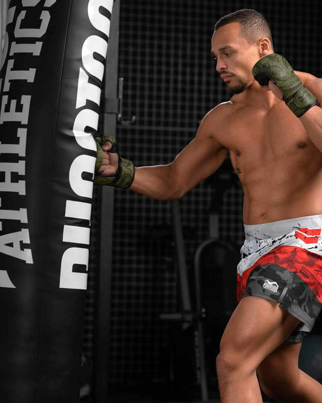 Phantom Athletics MMA Handschoenen Sparring Muay Thai - Legergroen