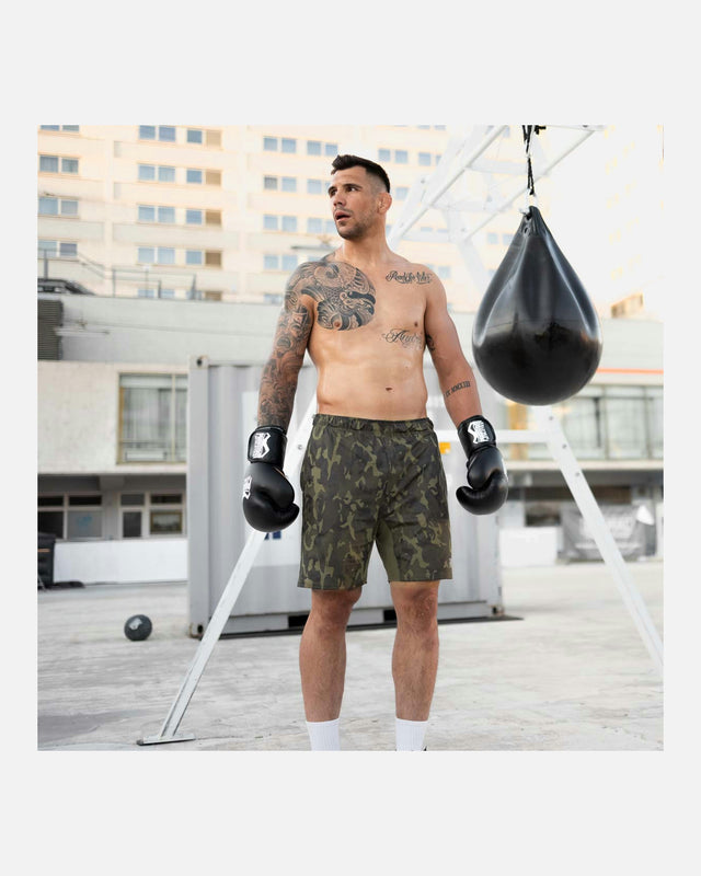 Pantaloni scurți de antrenament Phantom Athletics Shadow – Camo Ușor