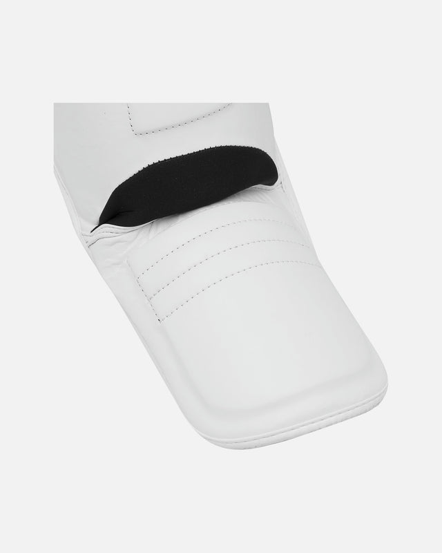 Paratibie Adidas Speed Thai Shin-n-Step – Bianco/Oro