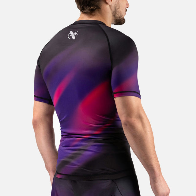 Hayabusa Rashguard Apex Nova Kurzarm – Lila