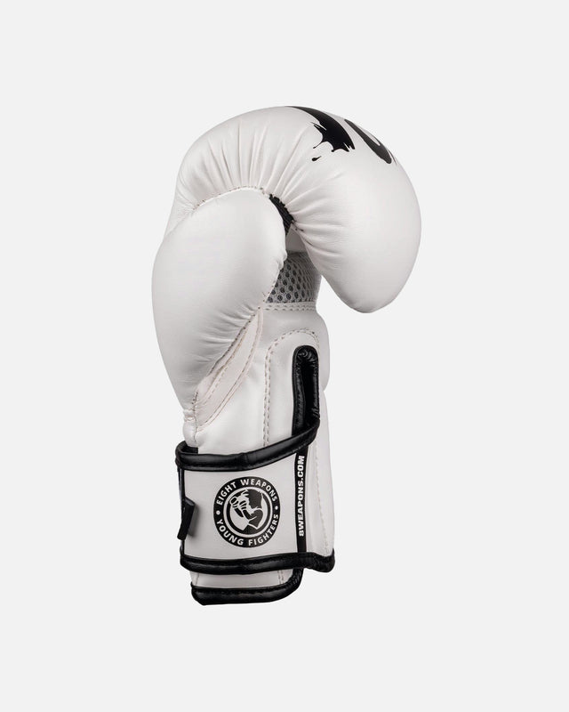 Dětské boxerské rukavice 8 WEAPONS Unlimited 2.0 – Bílé/Černé