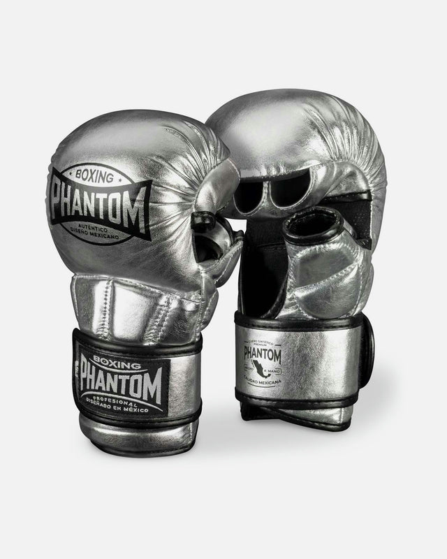 Mănuși MMA Phantom Athletics Mexico – Argintiu/Negru