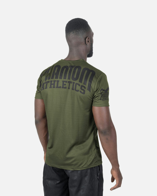 T-shirt d'entraînement Phantom Athletics EVO Supporter – Vert foncé