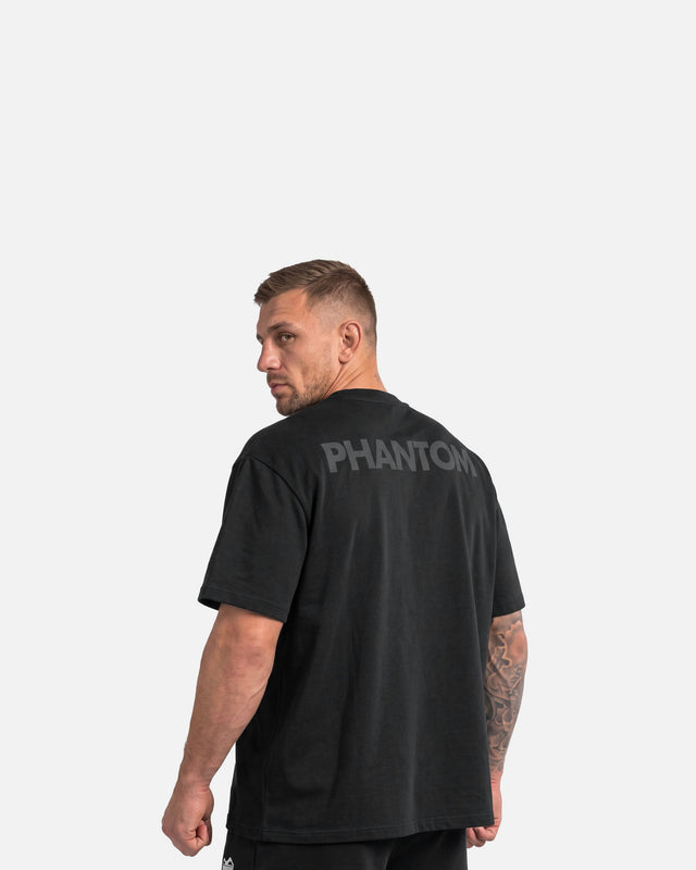 Camiseta Phantom Athletics Oversize Blacked – Negro