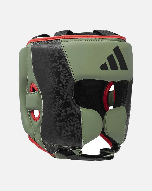 Chrániče hlavy Adidas Combat 50 – Zelená/Černá