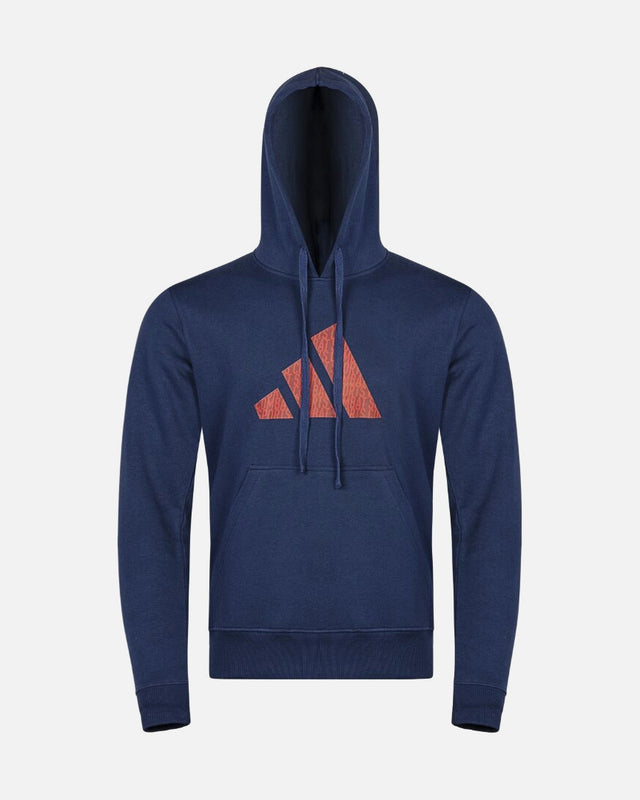 Sudadera Adidas Hoodie Perfo Script Graphic – Azul