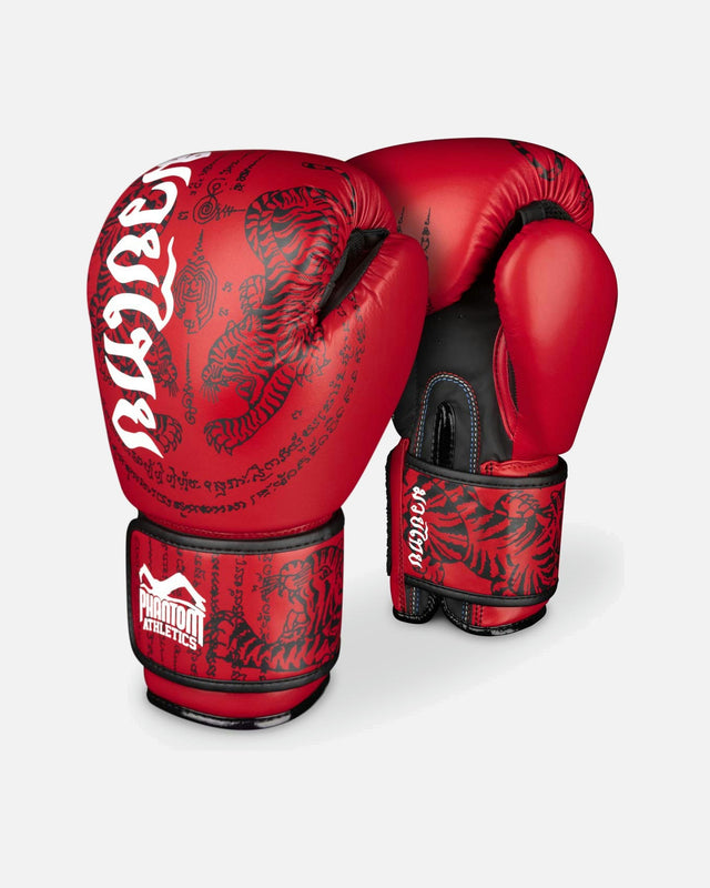 Guantoni da boxe Phantom Athletics Muay Thai – Rosso
