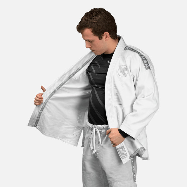 Kimono BJJ Hayabusa Lightweight – Alb