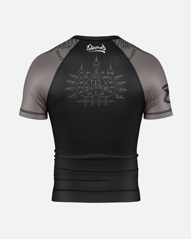 8 WEAPONS Rashguard 8 Ways Yant 2.0 - Zwart