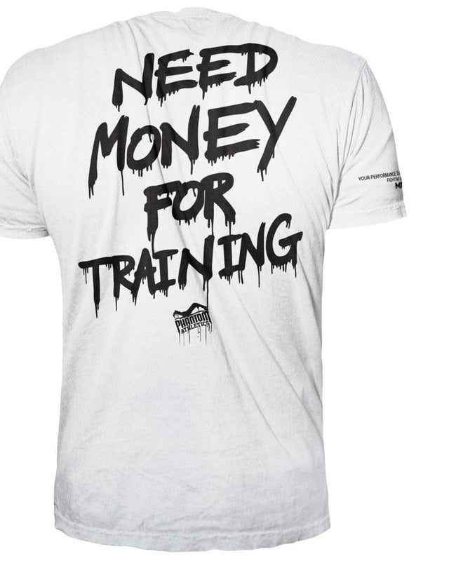 Tricou de antrenament Phantom Athletics Trainingsshirt EVO Need Money For Training – Negru