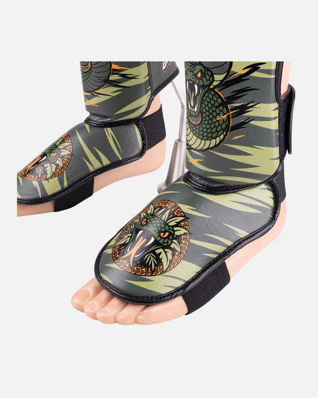 Protège-tibias 8 WEAPONS Beastial Viper – Kaki