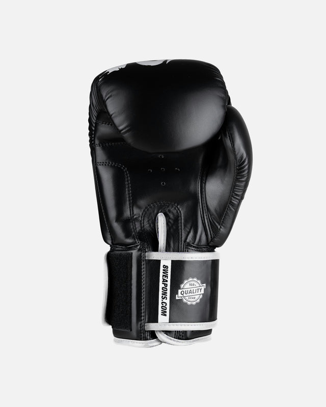 Mănuși de box 8 WEAPONS Unlimited 2.0 – Negru/Alb