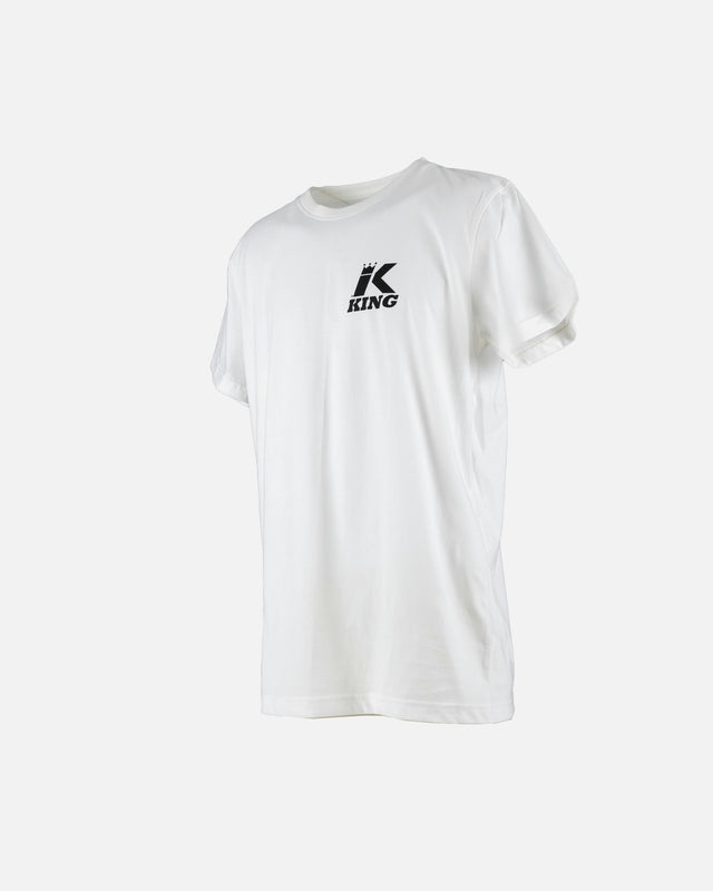 King Pro Boxing T-Shirt Skull 1 – Weiß