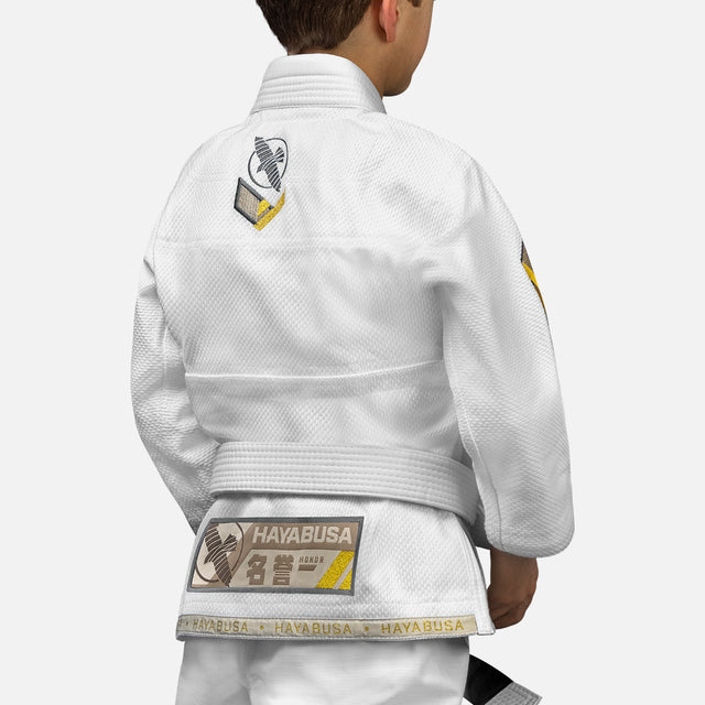Kimono BJJ Hayabusa Ascend Bambini – Bianco